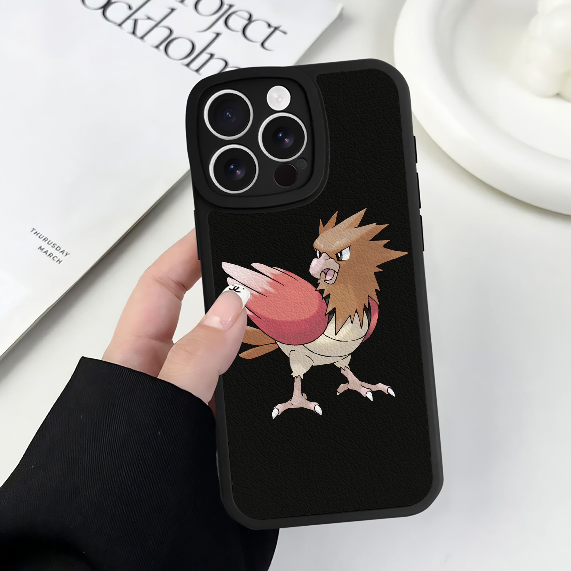 （画像用） ポケットモンスター Pokémon 【iPhone 16シリーズ対応】シリコンスマホケース（レザー調） 材質：シリコン